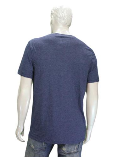 Round Neck Printed Grey Casual T-Shirt